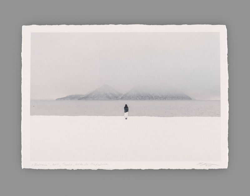 Embrace - Special Limited Edition on handmade Washi Paper - 31 cm x 22 cm