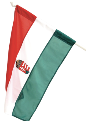 Magyar zászló címerrel