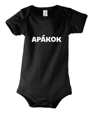 Baba-Apa body - Baba-Apa logó feliratos apákok - Baba-Apa csoport
