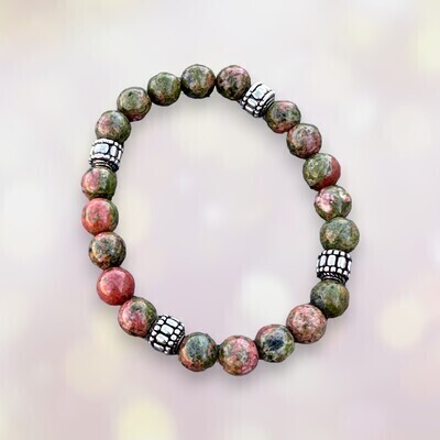 Unakite Bracelet