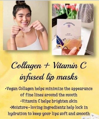 Nutricentials Collagen &amp; Vitamin C infused lip masks