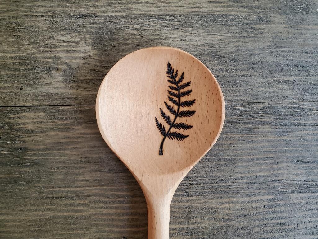 Large Beechwood Cooking Spoon