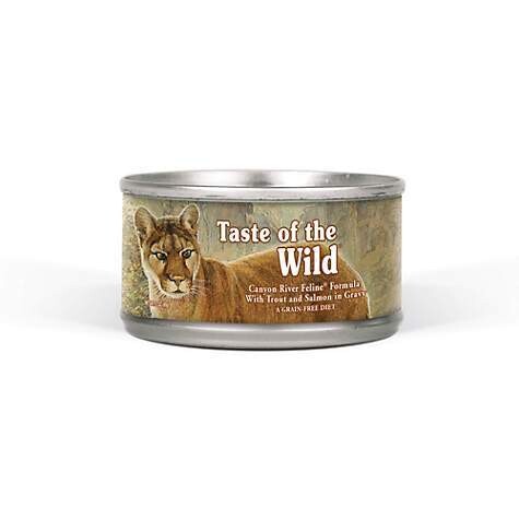 Taste of the Wild Feline Recipe Canyon River with Trout & Smoked Salmon - 3 oz