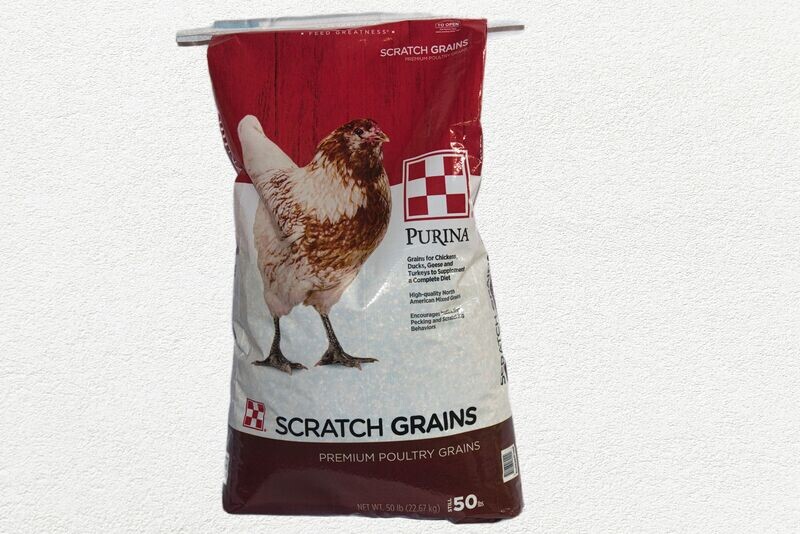 Purina Chicken Premium Scratch Grains 3 Way 50 lb