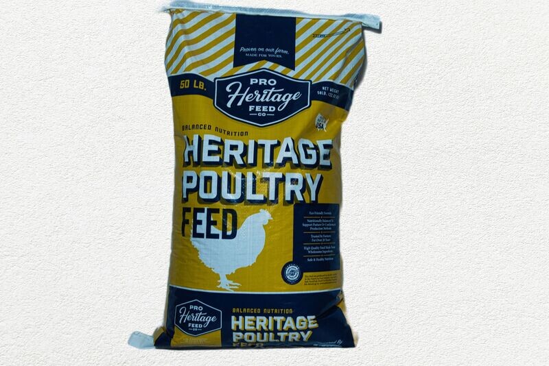 Pro Heritage Chicken Feed Layer Pellets 21% Protein 50 lb