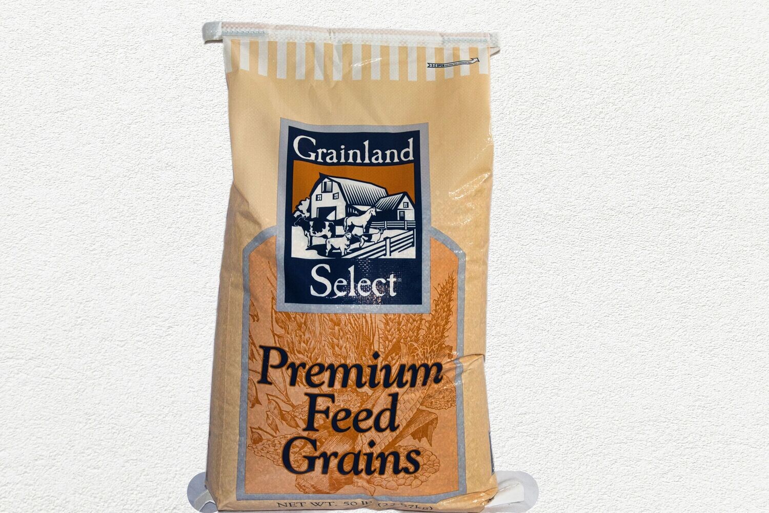 GRAINLAND Yellow bag cracked corn - 50 - LB