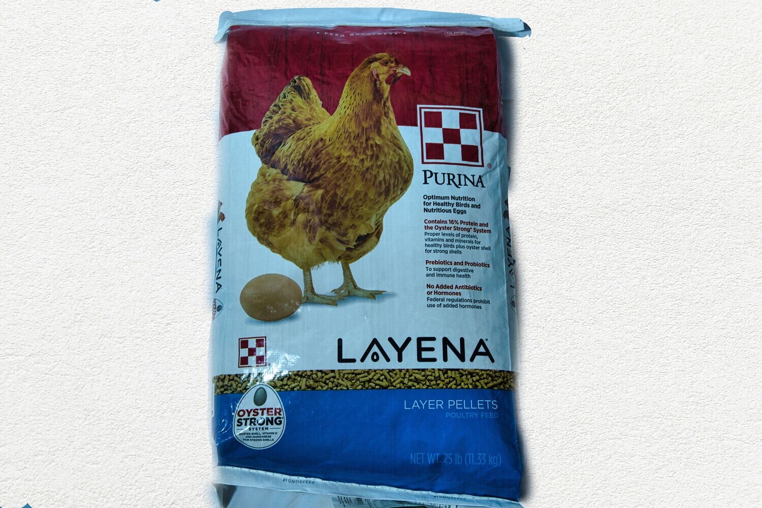 Purina Layena Chicken Feed Layer Pellets 25 lb