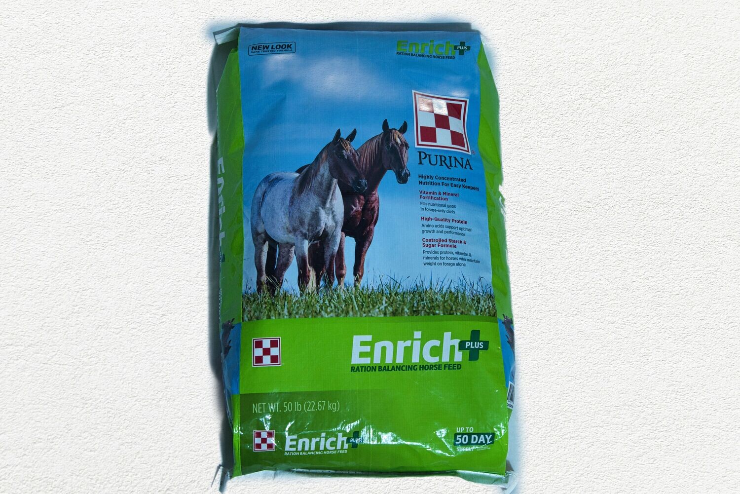 Purina ENRICH PLUS  HORSE FEED 50 - LB
