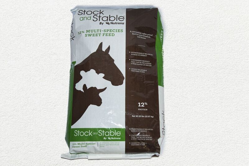 Nutrena Stock & Stable All Stock 12% Sweet 50 lb