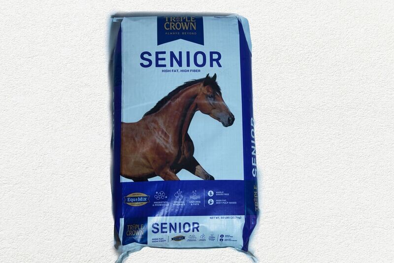 TRIPLE CROWN SENIOR HORSE FEED 50 - LB
