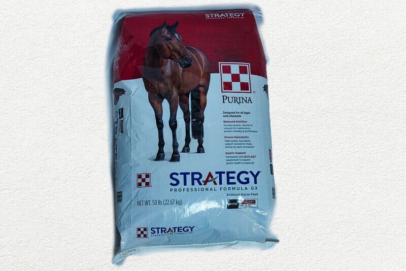 PURINA STRATEGY HORSE FEED 50 - LB