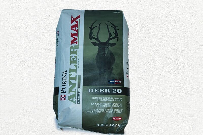 Purina AntlerMax Deer 20% Protein Deer Chow, 50 lb