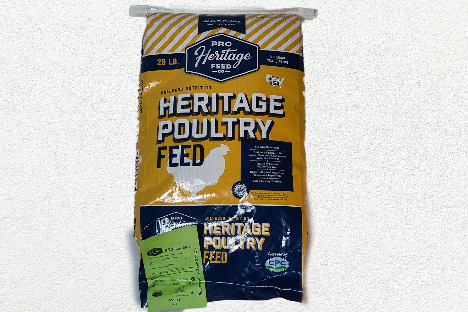 Pro Heritage Chicken Feed Scratch 2 Way 25 lb