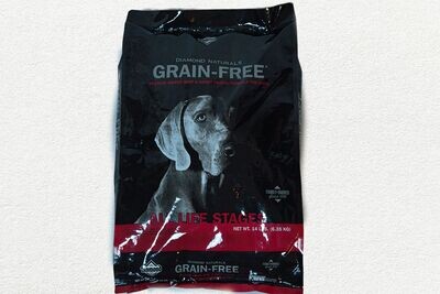 DIAMOND DOG GRAIN FREE BEEF 14 - LB (Black/Red)