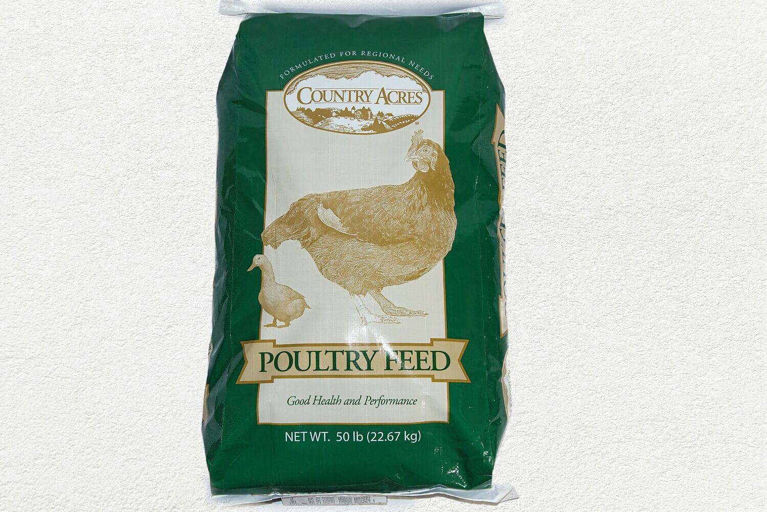 Country Acres Chicken Feed Layer Crumbles 50 lb