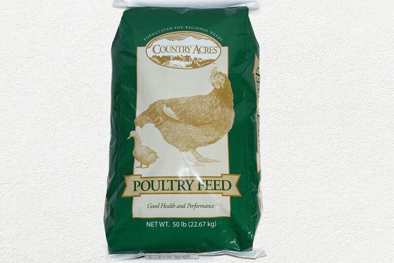 Country Acres Chicken Feed Layer Crumbles 50 lb