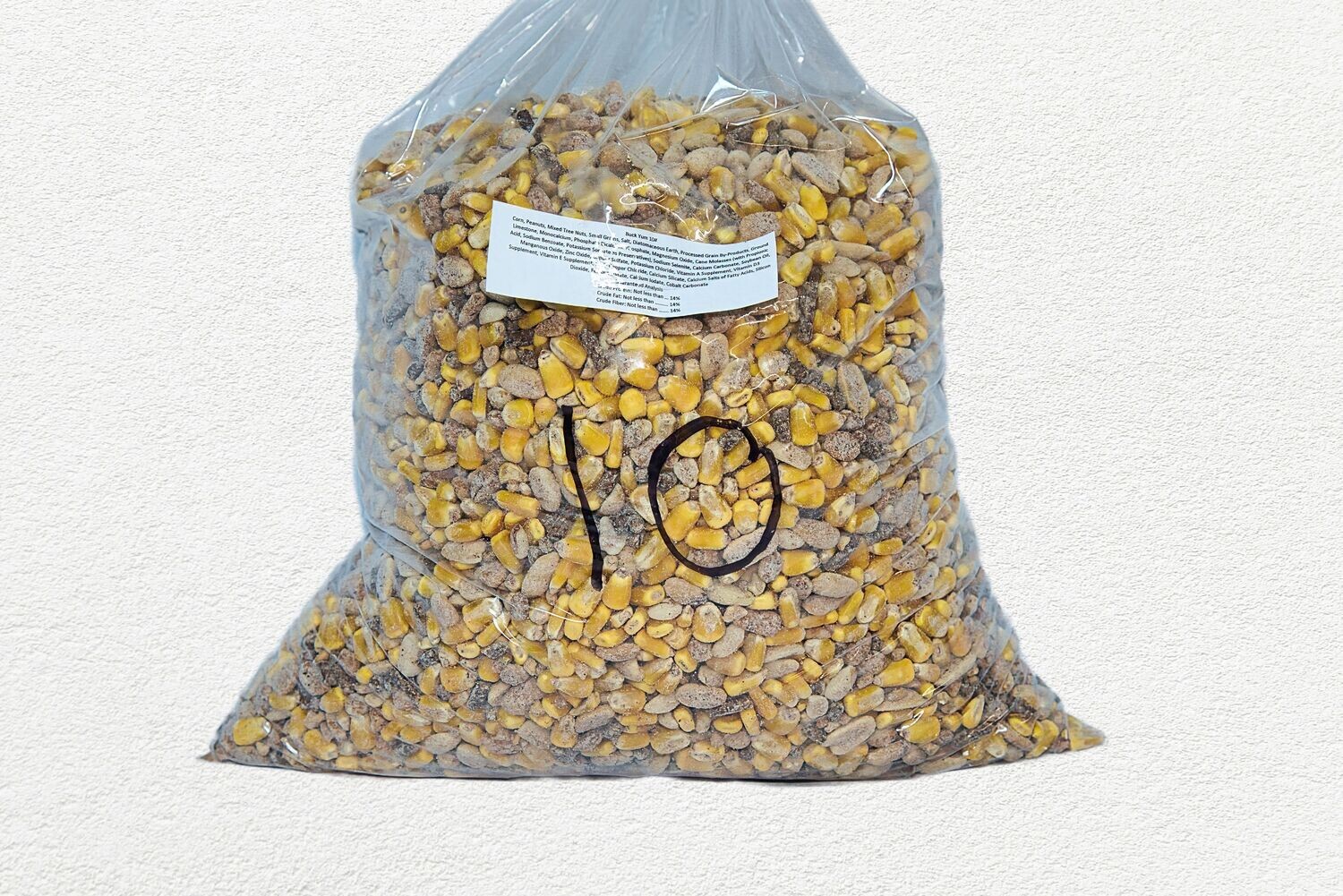 BUCK YUM DEER CORN (WE BAG) 10 - LB
