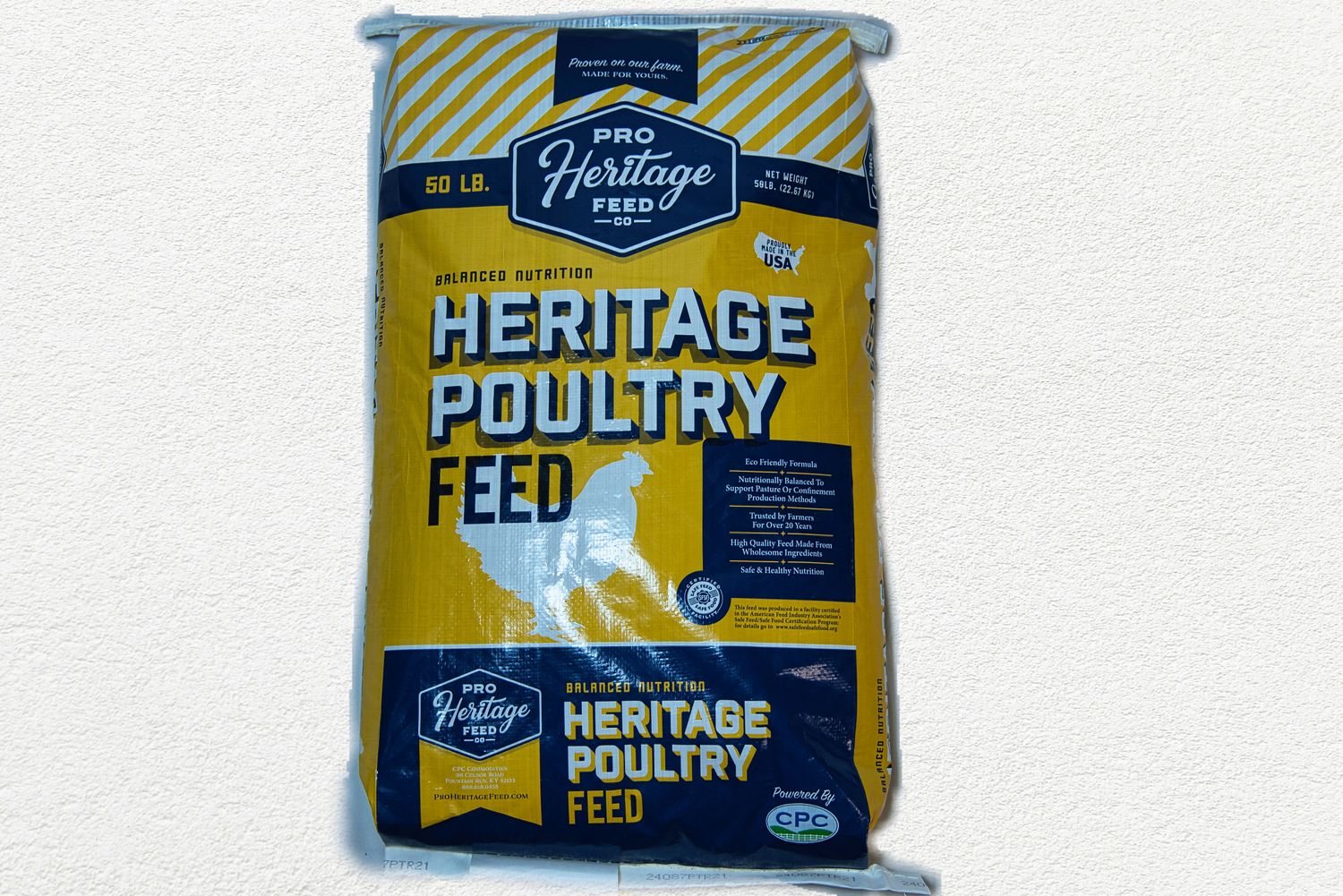 Pro Heritage Chicken Feed Layer Pellets 17% Protein 50 lb