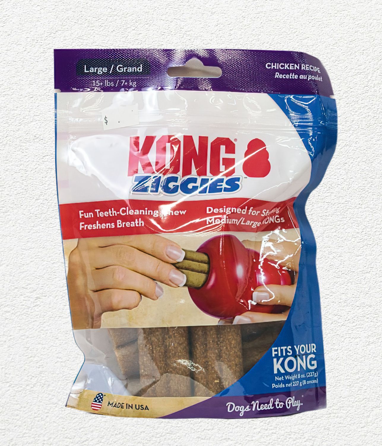 KONG ZIGGIES LARGE 6OZ