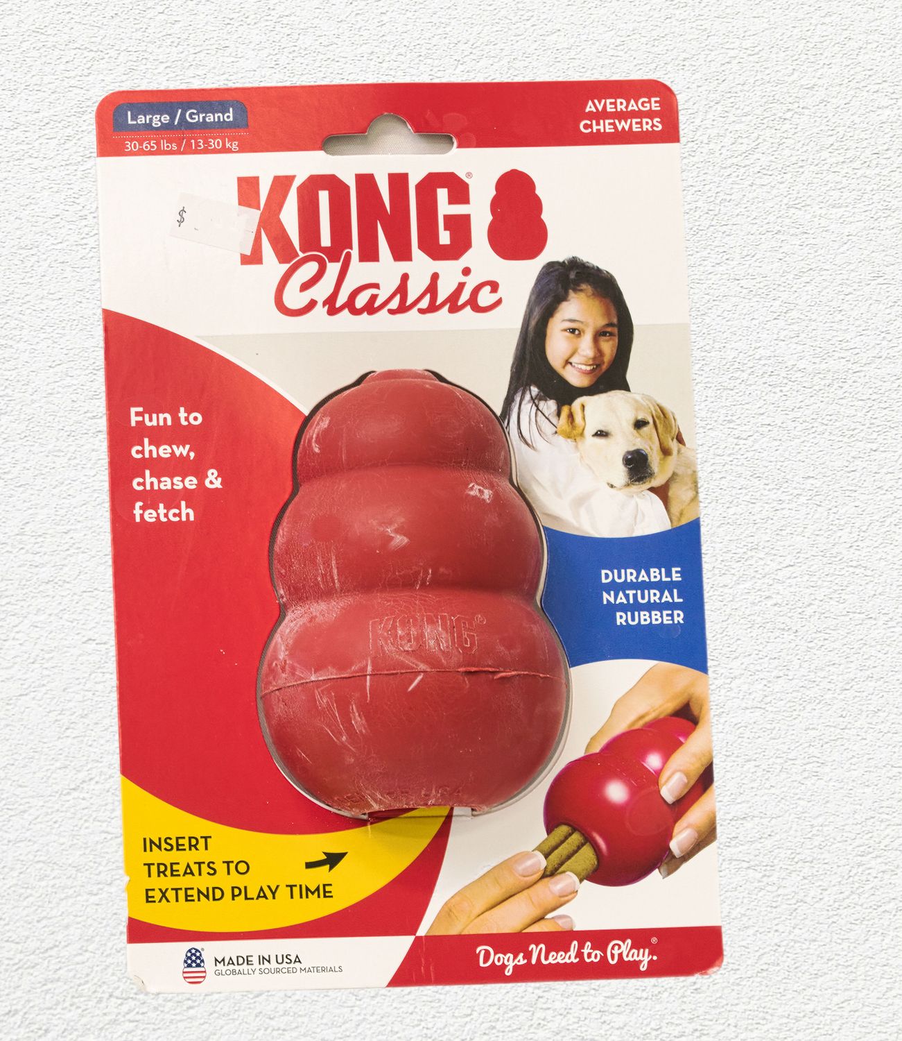 KONG CLASSIC RED LARGE