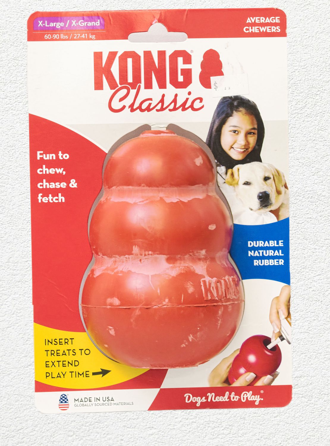 KONG CLASSIC RED XL KONG CLASSIC RED XL