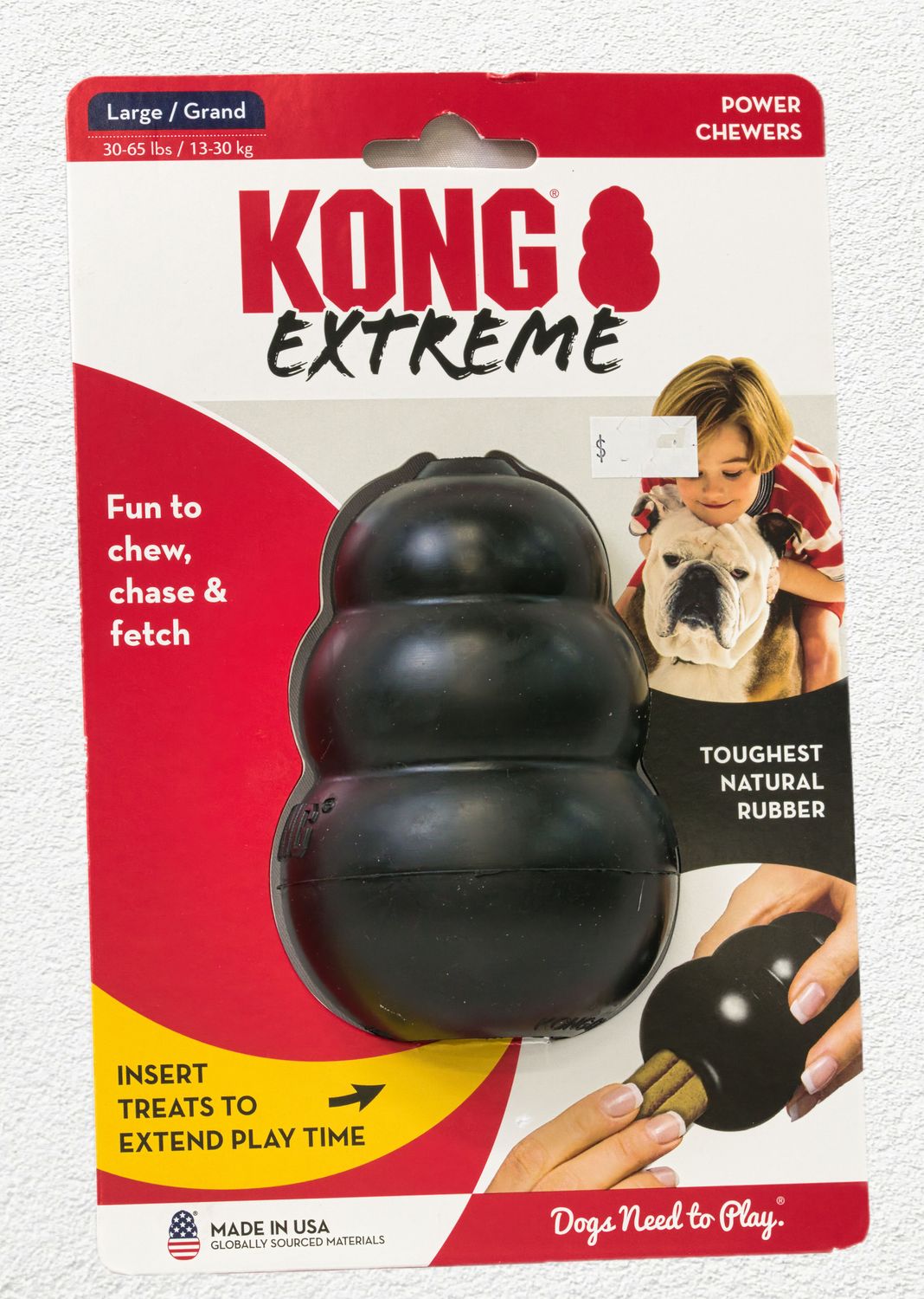Kong Xtreme Large Extreme Black