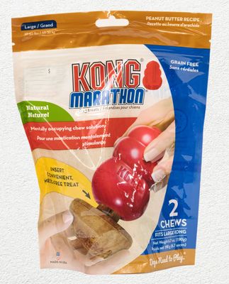 Kong Marathon Peanut Large 2pack