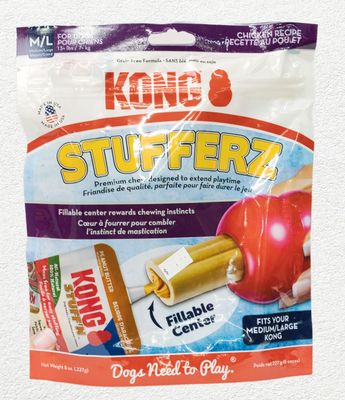 Kong Stufferz Chicken Dog Treat Medium / Large