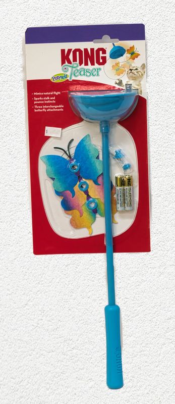 KONG CAT TOY TEASER BUTTERFLY
