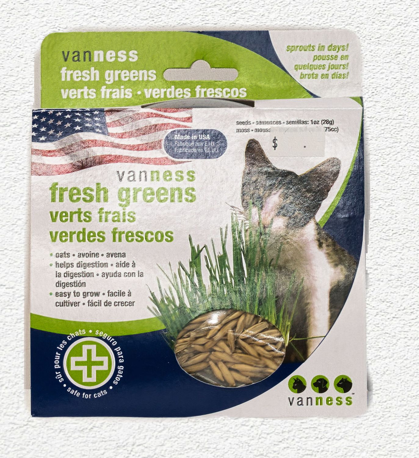 VAN NESS CAT OAT GARDEN KIT