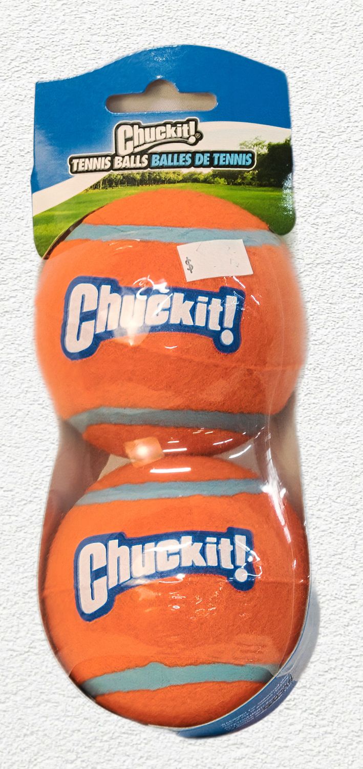 Chuckit! Dog Toy Launcher Compatible Ball Tennis Large 2 Pack