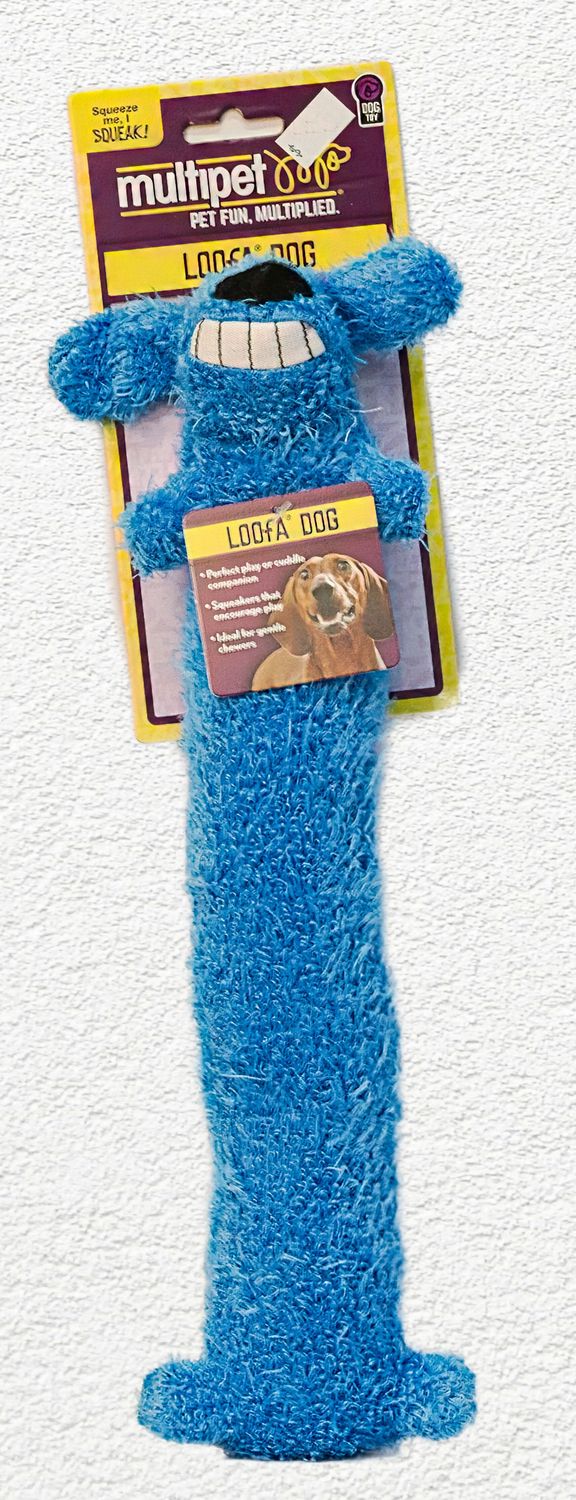 Multipet Dog Toy Loofa Dog Small 12"