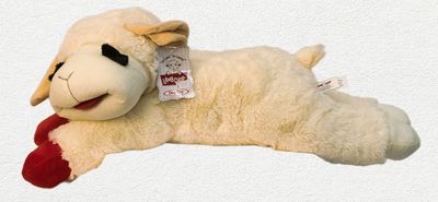 DOG TOY LAMB CHOP JUMBO 24" 23