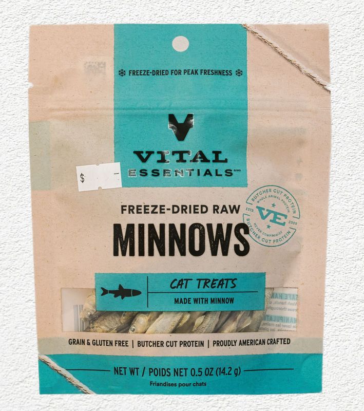 Vital Essentials Freeze-Dried Minnows Cat Treats