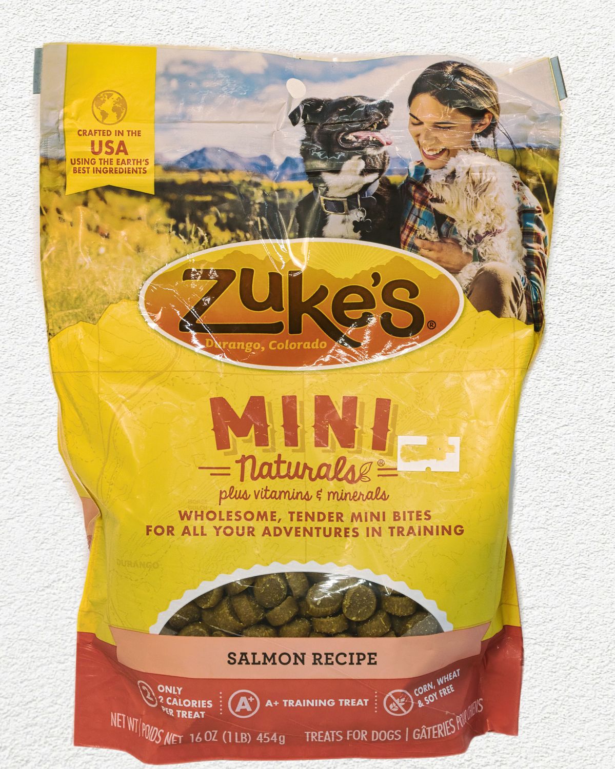 Zukes Mini Natural Salmon Treats 1 - Lb