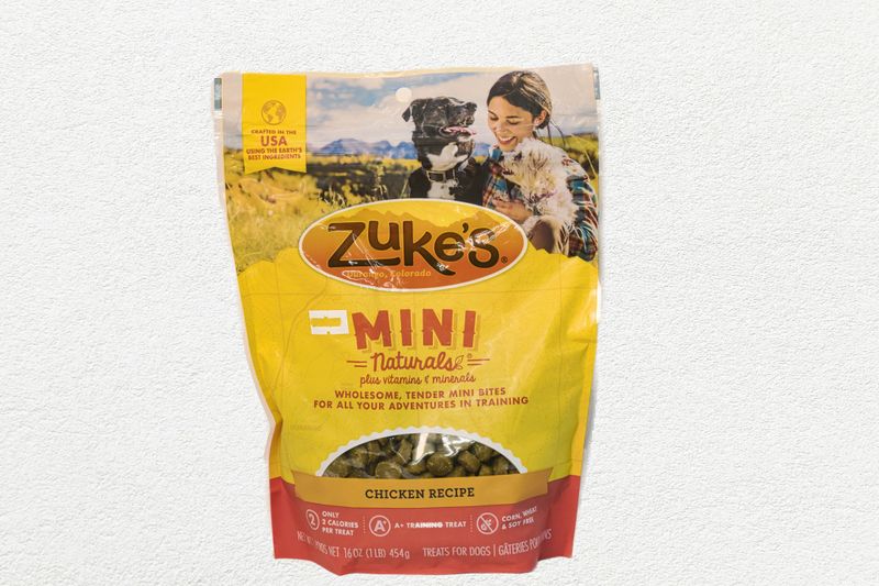 ZUKES MINI NATURAL CHICKEN TREATS 1 - LB