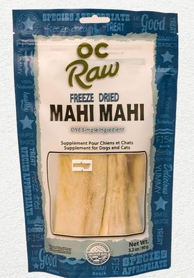 OC RAW FREEZE DRIED TREATS MAHI MAHI 3.2 OZ