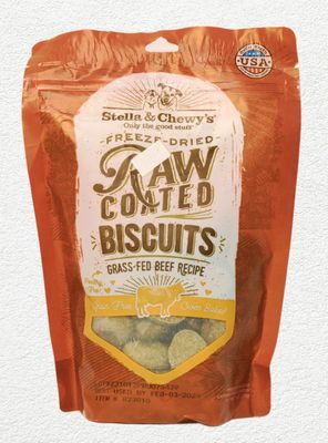 STELLA & CHEWY DOG TREAT BISCUIT BEEF