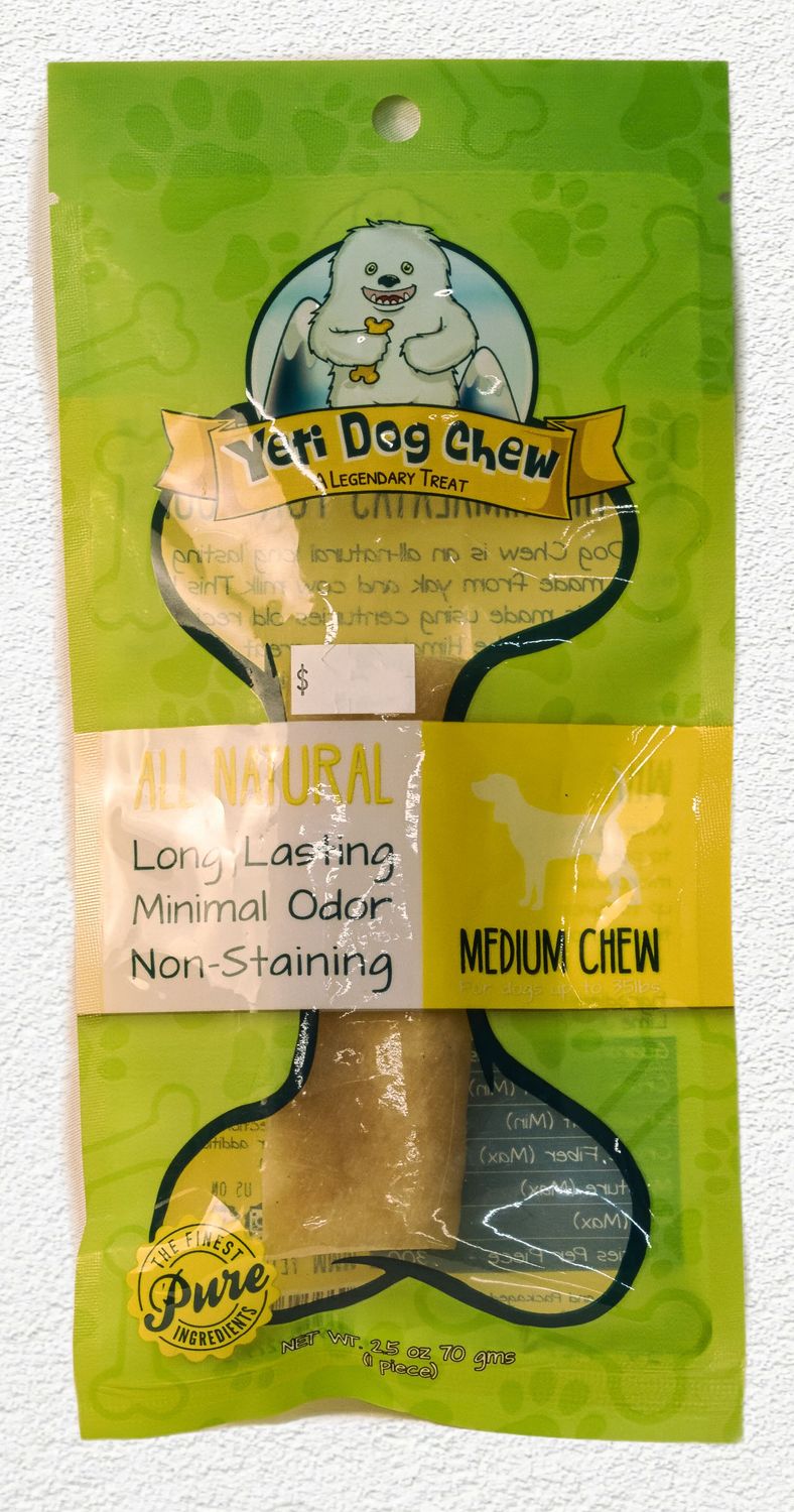 Yeti Dog Chews Medium 2.5oz 1pc
