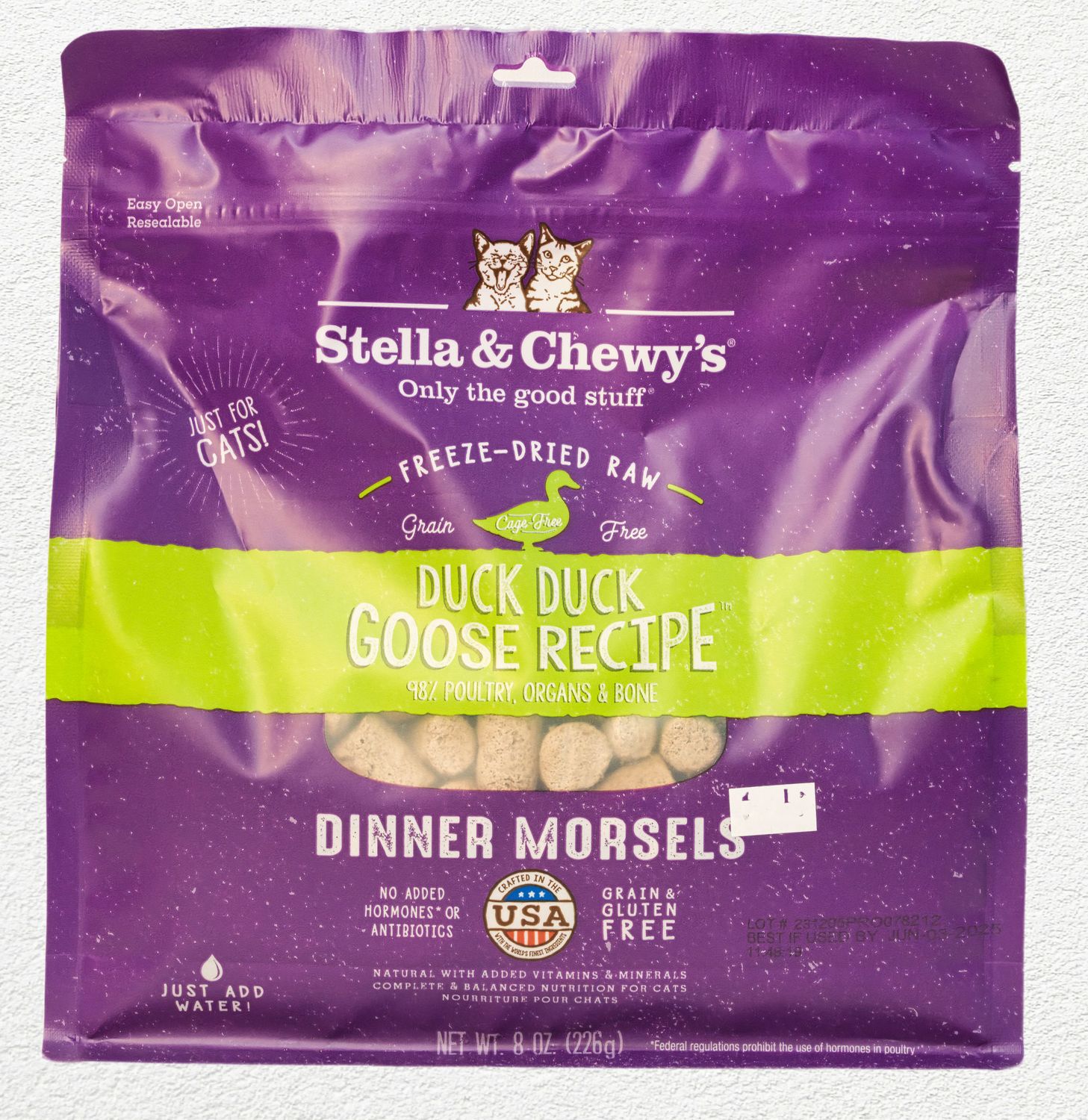 Stella & Chewy Cat FD Duck Duck Goose8oz
