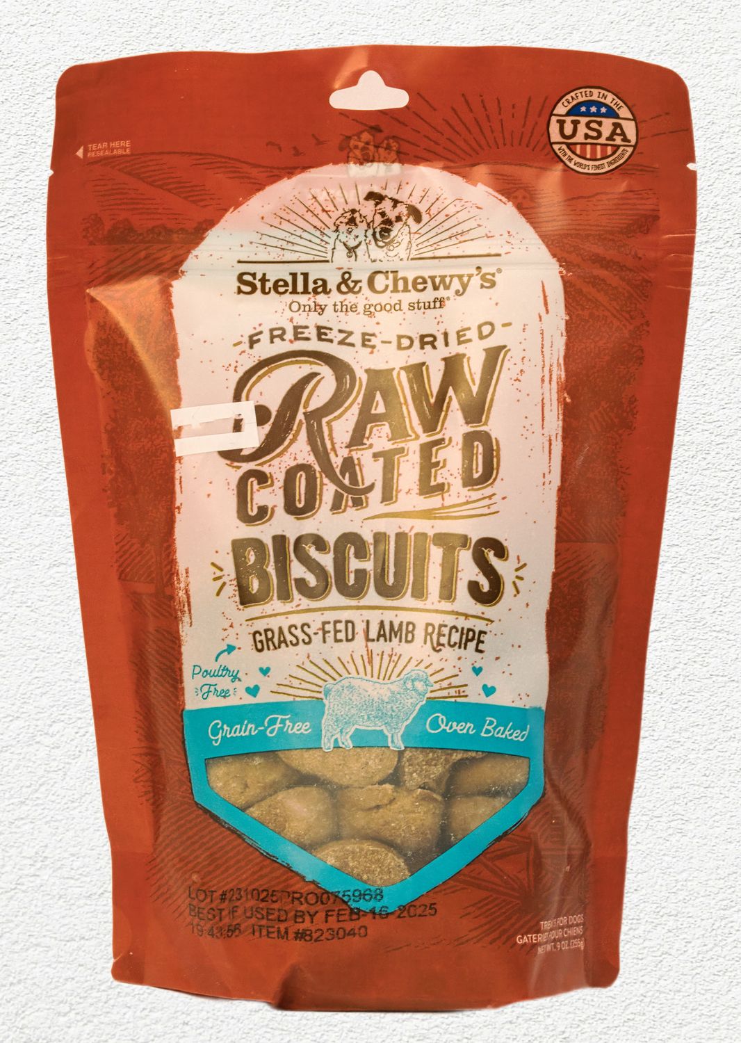 Stella & Chewy Dog Treat Biscuit Lamb Stella & Chewy Dog Treat Biscuit Lamb