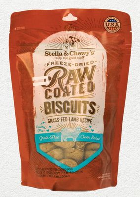STELLA & CHEWY DOG TREAT BISCUIT LAMB