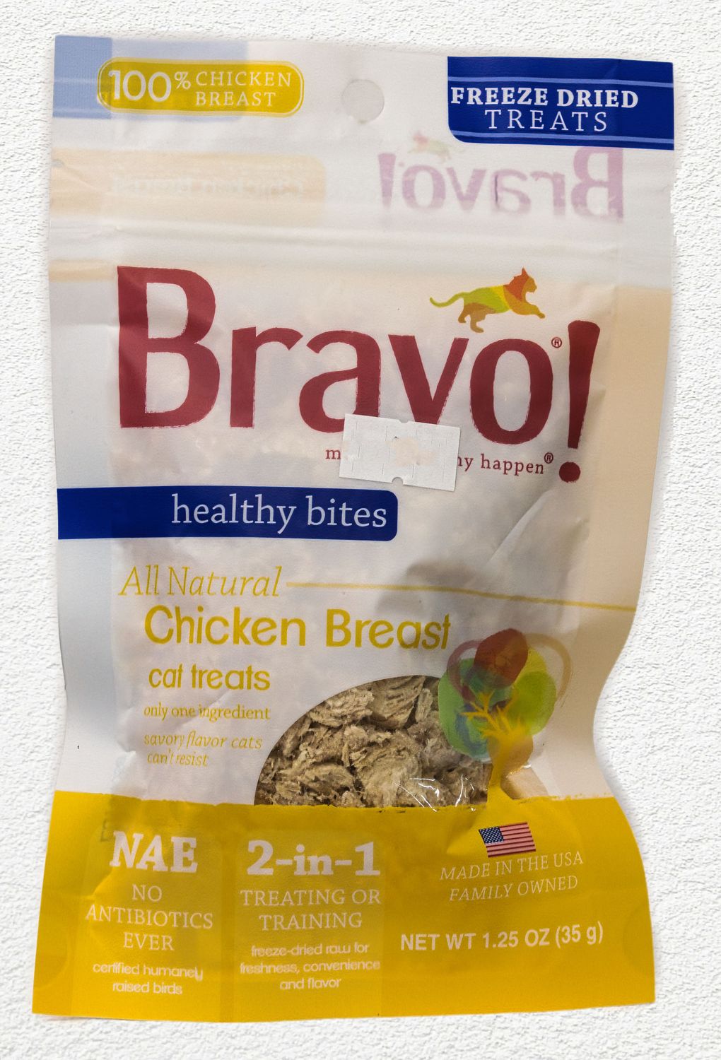 BRAVO HEALTHY BITES CHICKEN BREAST  1.25 OZ