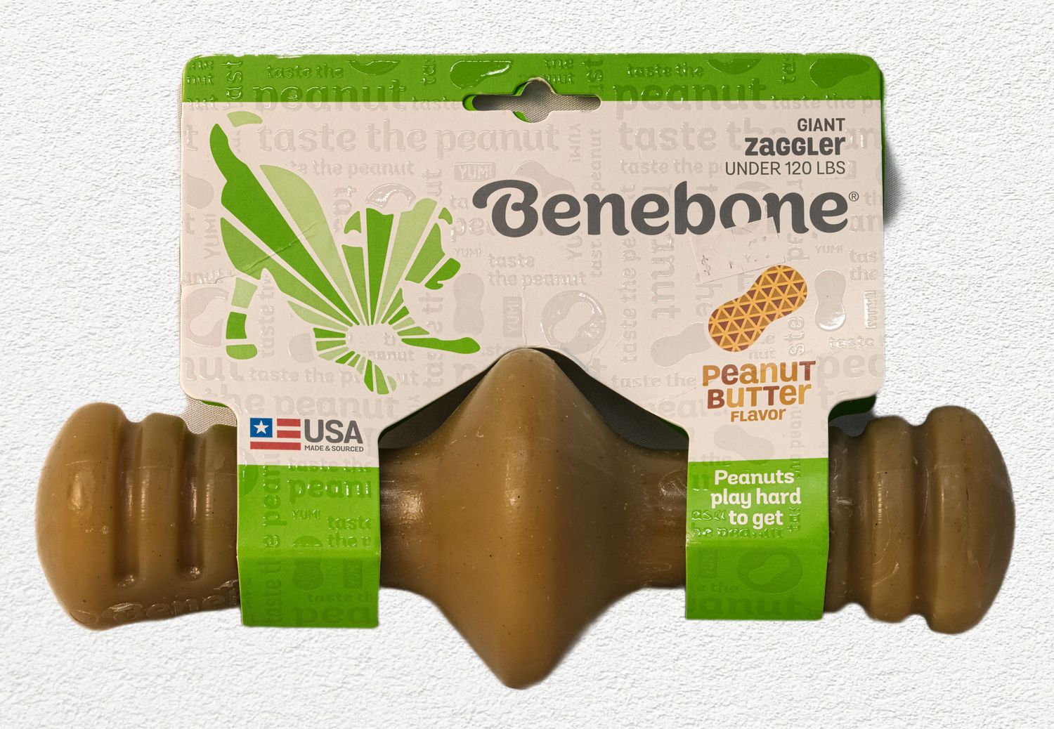 Benebone Zaggler Giant Peanut
