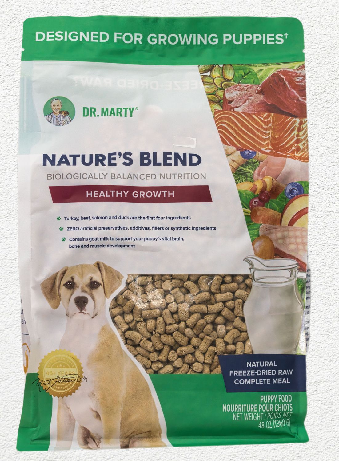 Dr Marty's Freeze Dried Growth Health Puppy 48oz Dr Marty's Freeze Dried Growth Health Puppy 48oz