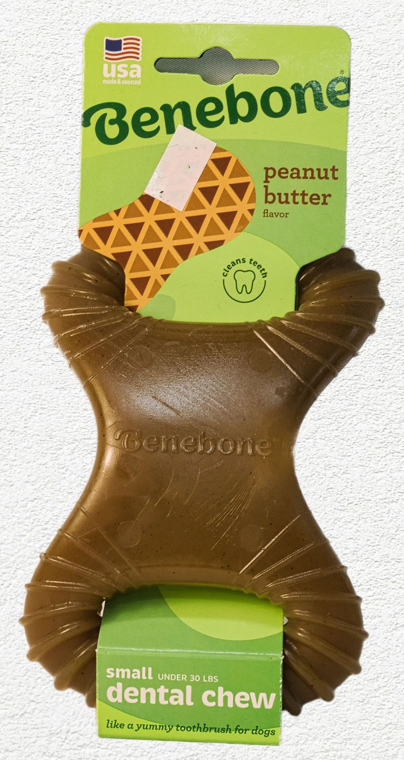 Benebone Dental Chew Peanut Butter Small