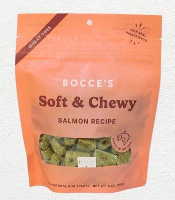 Bocce's Bakery Salmon Basics Soft and Chewy Dog Treats - 6 oz