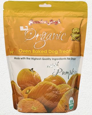 GRANDMA LUCYS DOG TREAT ORGANIC PUMPKN 14oz
