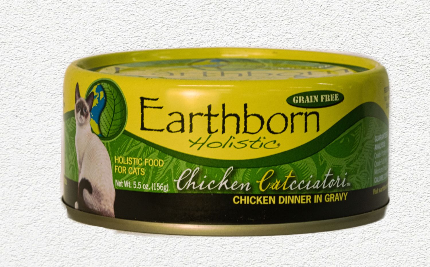 Earthborn Holistic Chicken Catcciatori Grain-Free Wet Cat Food - 5.5 oz Can