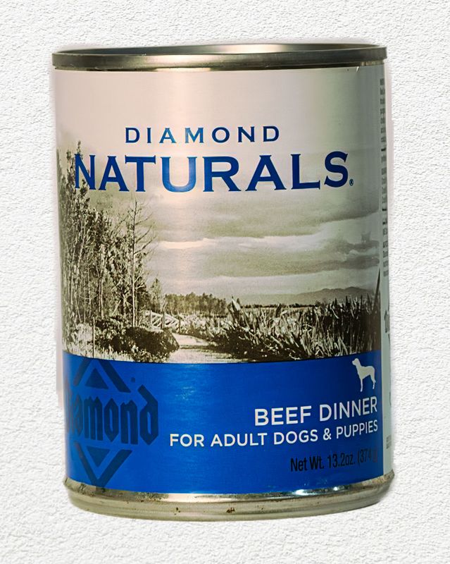 Diamond Naturals Beef Dinner Adult and Puppy Canned Dog Food - 13.2 oz